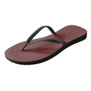 Tongs Gris et rouge