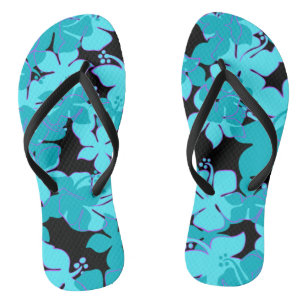 Tongs Hanalei Hawaii Hibiscus Camo Floral
