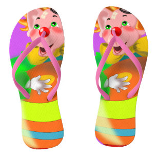 Tongs Happy Crazy Clown