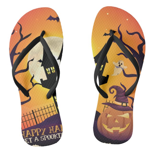 Tongs Happy Halloween! Get A Spooktacular Deal! (Semelle)