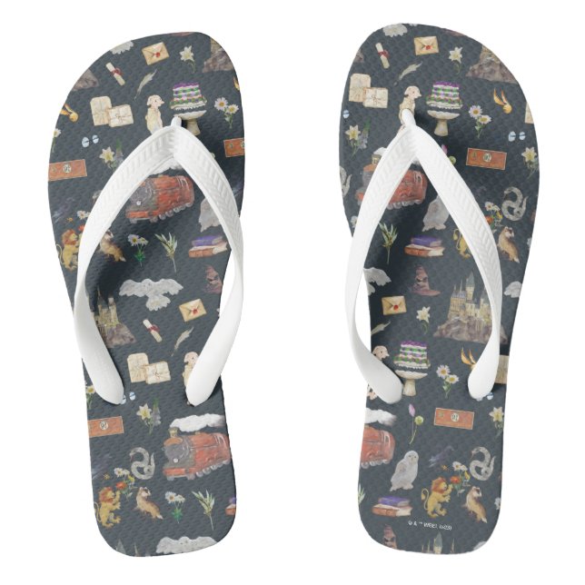 Tongs HARRY POTTER™ | Motif icônes (Semelle)