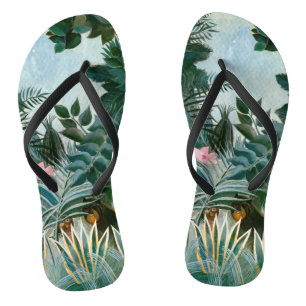 Tongs Henri Rousseau - La jungle équatoriale