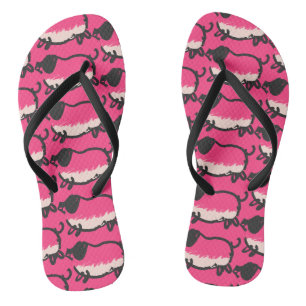 Tongs Humoristique 4 Année du Cochon 2019 Choisissez la 