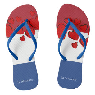 Tongs I Love Holland, Drapeau du Pays-Bas