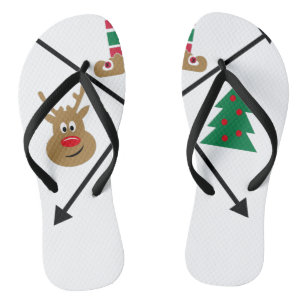 Tongs Icônes de Noël