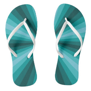 Tongs Illusion Optique Boucles À Retourner Aqua