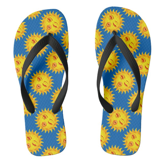 Tongs Impression Sun Emoji (Semelle)