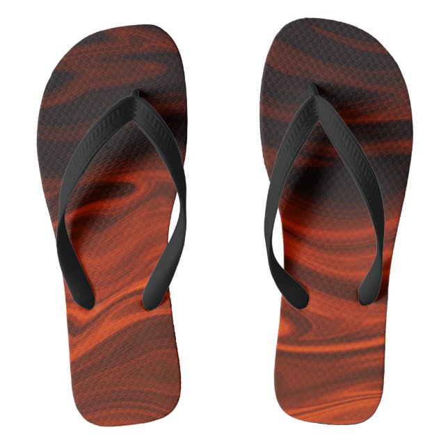 Tongs Incendie liquide par Shirley Taylor (Semelle)