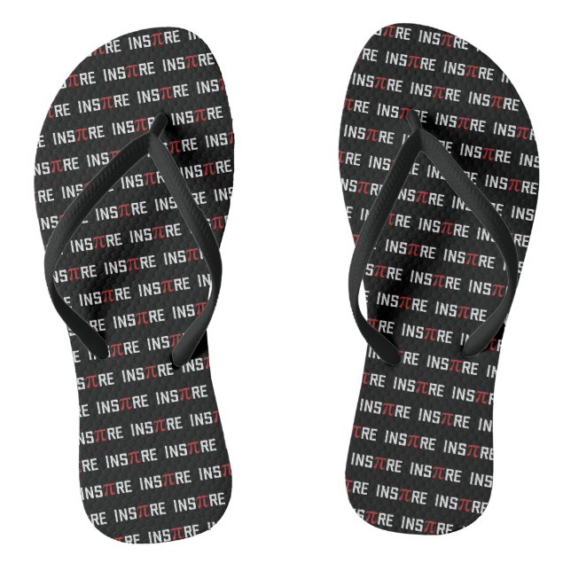 Tongs InsPire Pi jour | Joyeux jour de Pi math (Semelle)