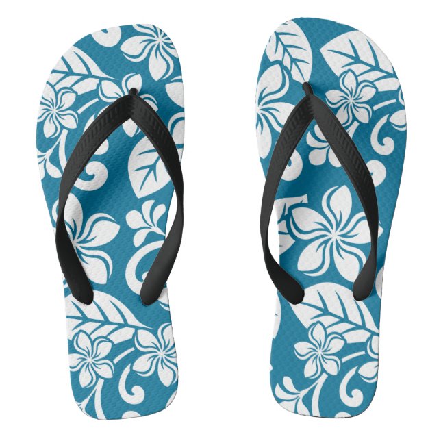 Tongs ISLAND PLUMERIA (CARAÏBES BLEUES) Flip Flops (Semelle)
