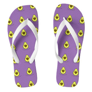 Tongs J'ai besoin d'Avocuddle Cute Kawaii Avocado