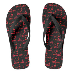 Tongs J'ai besoin d'un compteur de vitesse d'amour