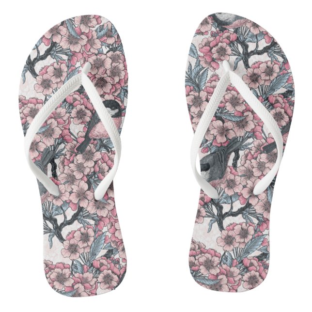 Tongs Jardin aux cerisiers (Semelle)