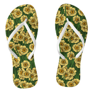 Tongs Jardin de la jonquille