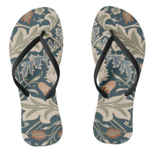 Tongs Jardin Floral William Morris Severn Fleur Classiqu