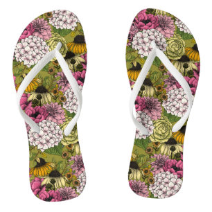 Tongs Jardins floraux 2