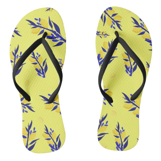 Tongs Jaune citron (Semelle)