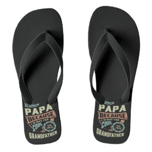 Tongs Je suis appelé Papa