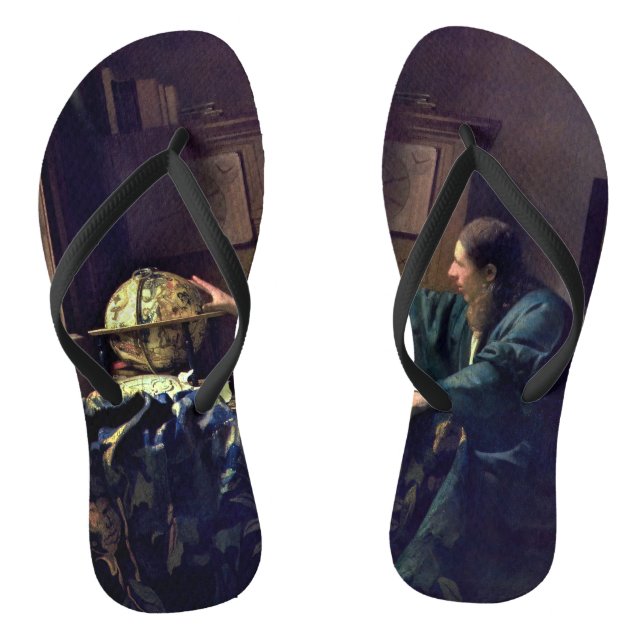 Tongs Johannes Vermeer - L'astronome (Semelle)