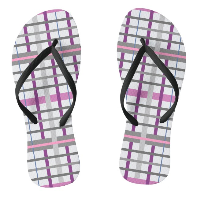 Tongs Joli en rose et gris (Semelle)