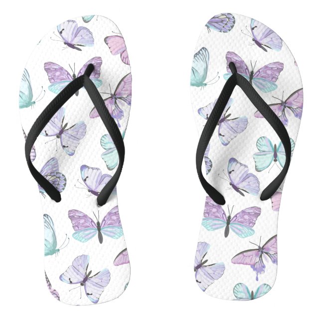 Tongs Joli Motif papillon (Semelle)