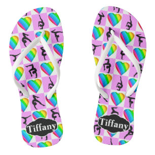 TONGS JOLIMENT PERSONNALISÉ FLOPS DE VOL GYMNASTICS