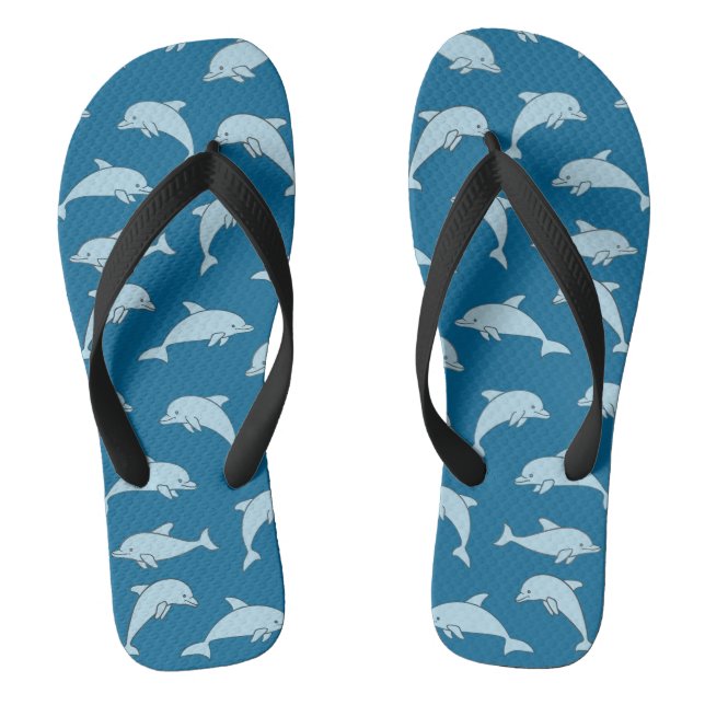 Tongs Jouer Dauphins Design Flip Flops (Semelle)