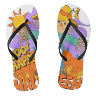 Tongs Joyeux Halloween garçon
