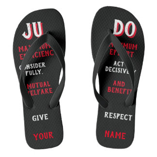 Tongs Judo personnalisé