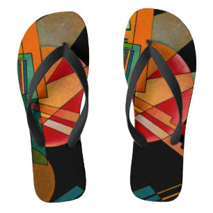 Tongs Kandinsky - Interprétation Abstraite