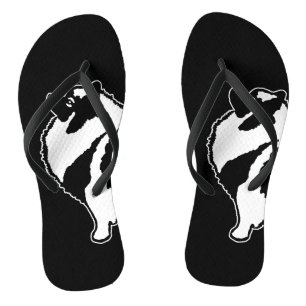 Tongs Keeshond Graphics - Cute Original Chig Art