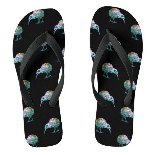 TONGS KIWI NEW ZEALAND KIWI PAUA JANDALS