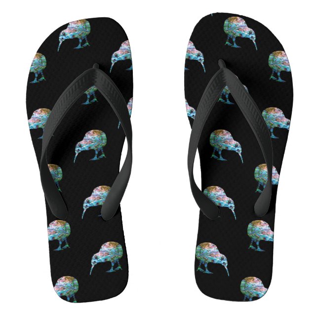 TONGS KIWI NEW ZEALAND KIWI PAUA JANDALS (Semelle)
