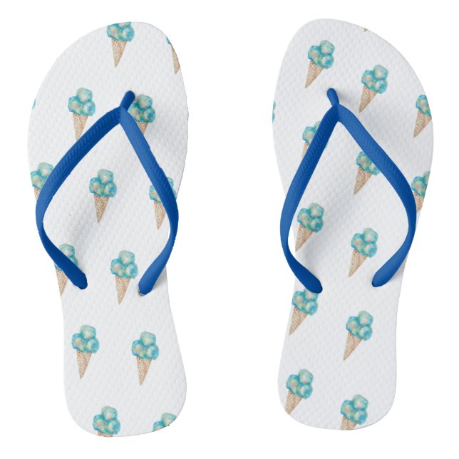 Tongs La crème glacée fête d'été (Semelle)