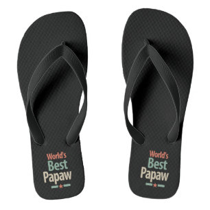 Tongs La meilleure papaye du monde   Cadeau Père