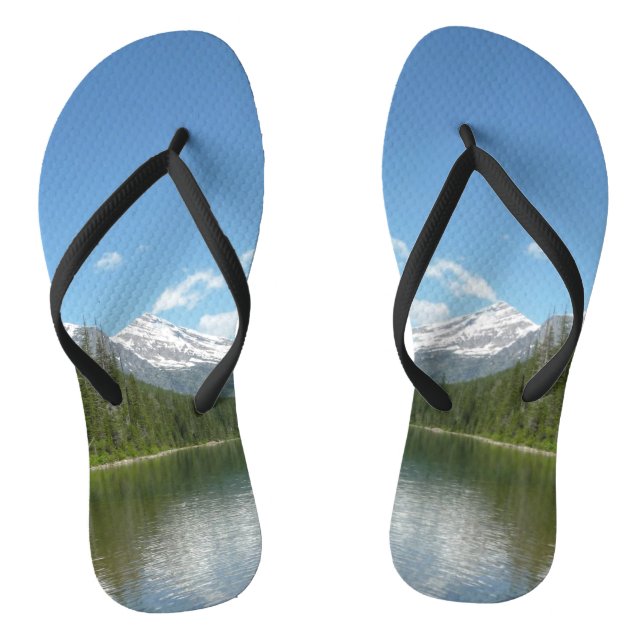 Tongs Lac Avalanche I dans le parc national Glacier (Semelle)