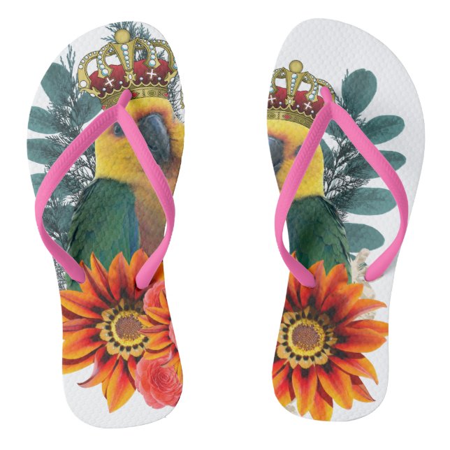 Tongs L'Amour des perroquets royaux (Semelle)