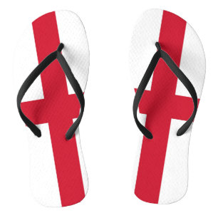 Tongs Lanières minces pour adultes avec drapeau d'Anglet