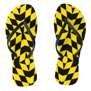 Tongs Lanières minces pour adultes avec drapeau de Munic