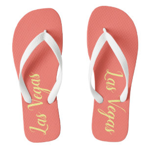 Tongs Las Vegas Coral Jaune