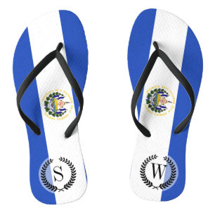 Tongs Le Drapeau du Salvador