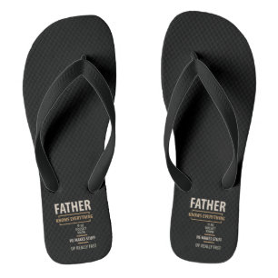 Tongs Le Père connaît tout - Cadeaux Père et grand-père