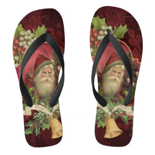 Tongs Le Père Noël vous souhaite un joyeux Noël