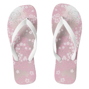 Tongs Leggings en fleurs de cerises