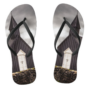 Tongs L'Église Noire De Budir, Islande