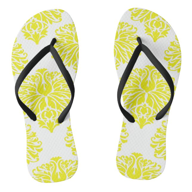 Tongs Lemon Elegant Damask (Semelle)