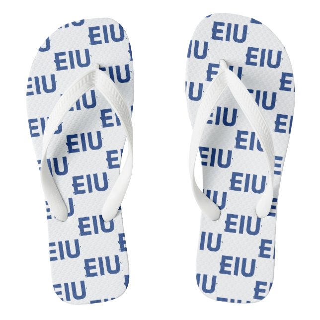 Tongs LETTRE bloc EIU (Semelle)
