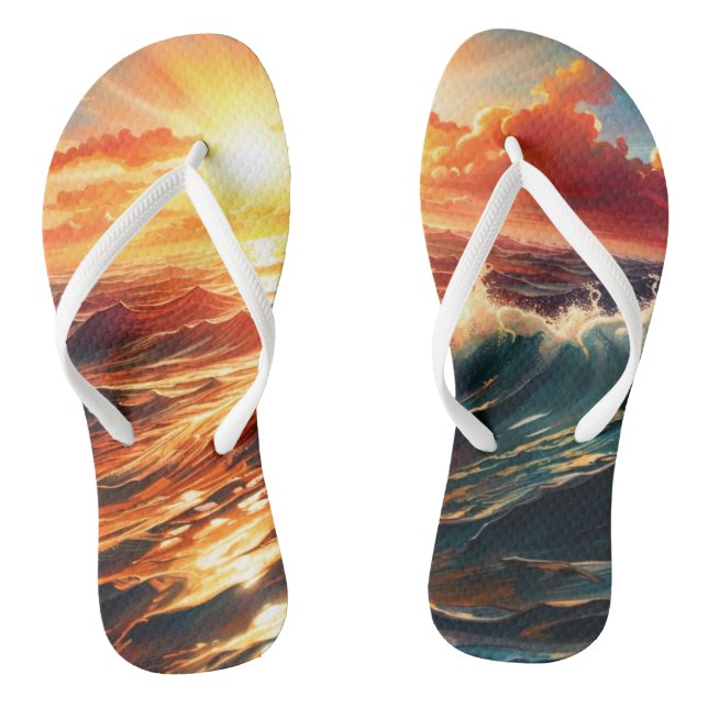 Tongs Lever de soleil tropical (Semelle)