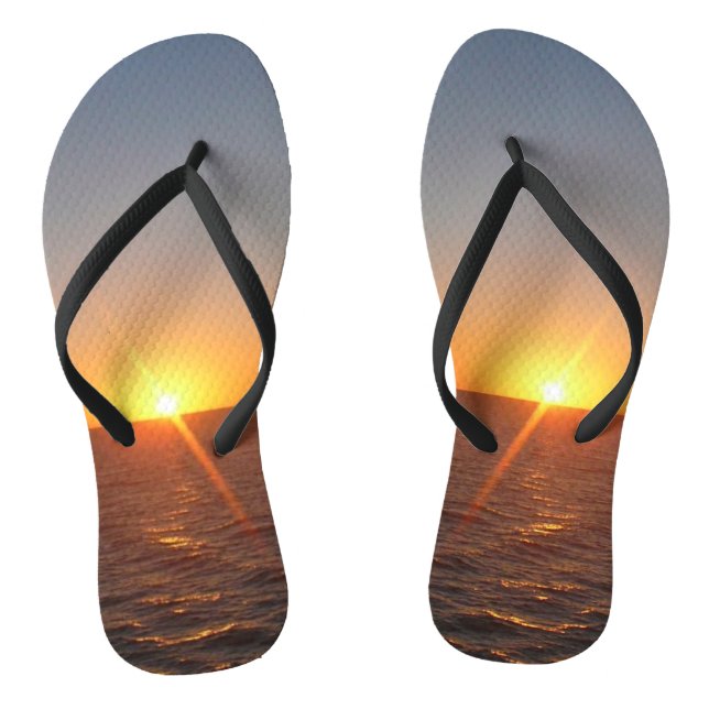 Tongs Lever du soleil à Sea III Océan Horizon (Semelle)