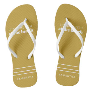 Tongs Life is Better Beach Summer Bachelorette Week-end